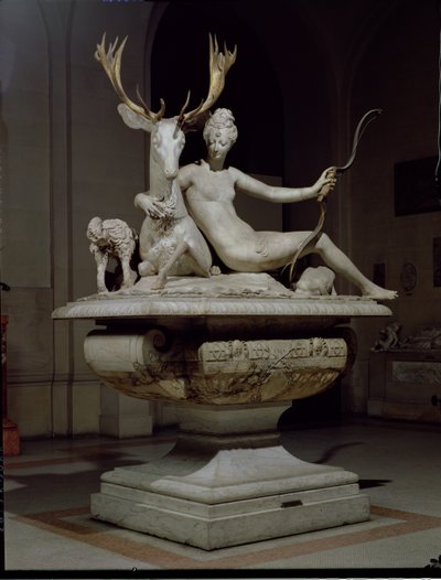 O Borghese Eros, c.4 século a.C. (mármore) de Unbekannt