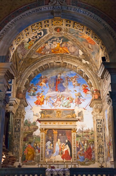 A Capela Carafa, Santa Maria sopra Minerva, Roma, Itália (foto) de Unbekannter Künstler