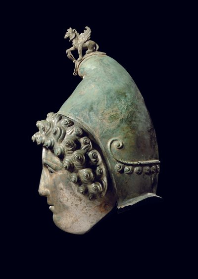 O capacete Crosby Garrett, finais do século I-II de Unbekannt