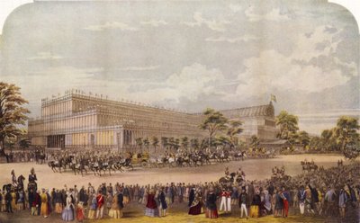 A Grande Exposição de 1851, Londres (gravura) de Unbekannter Künstler