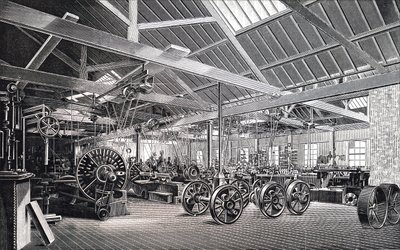 A Casa das Máquinas do Atlas Engine Works. de Unbekannt