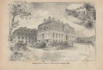 O Instituto Pasteur em Paris de Unbekannter Künstler