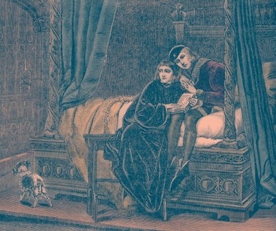 Os Príncipes na Torre (gravura) de Unbekannter Künstler