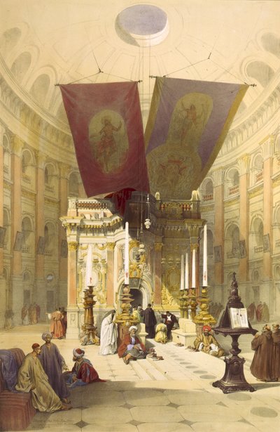 O Santuário do Santo Sepulcro, Jerusalém de Unbekannt