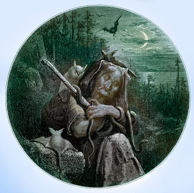 A Tempestade - Shakespeare por Doré de Unbekannter Künstler