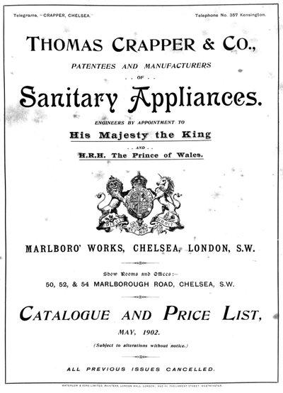 O catálogo de Thomas Crapper and Company O catálogo de Thomas Crapper and Company de Unbekannt