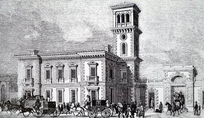O exterior da Estação da Ponte de Londres. de Unbekannt