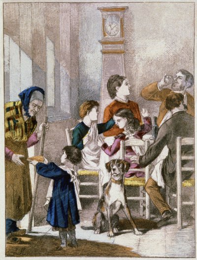 Bolo da Noite de Reis, c. 1890 (gravura) de Unbekannter Künstler