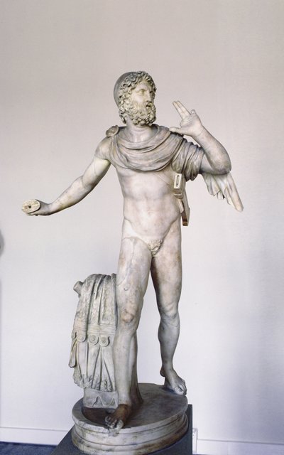 Ulisses, cópia romana do século III a.C. original da escola Pergamo de Unbekannt