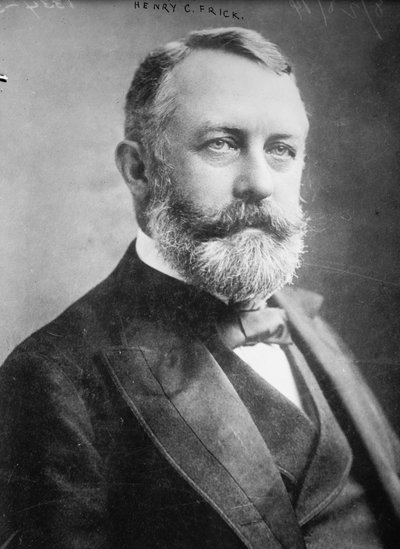 Foto não datada de Henry C. Frick (foto a p/b) de Benjamin Baud