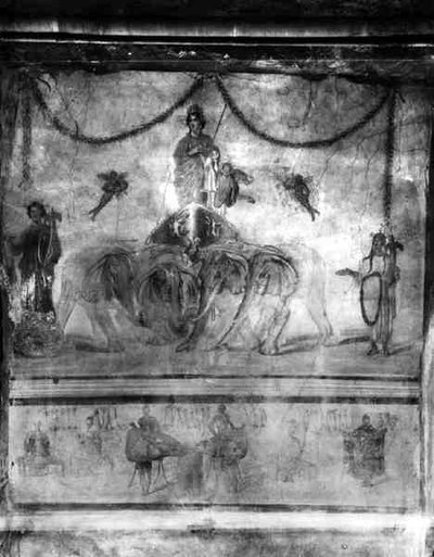 Vénus de Pompeia numa Carruagem Carregada por Elefantes, da Via dell