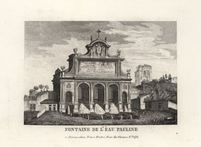 Vista da Fontana dell