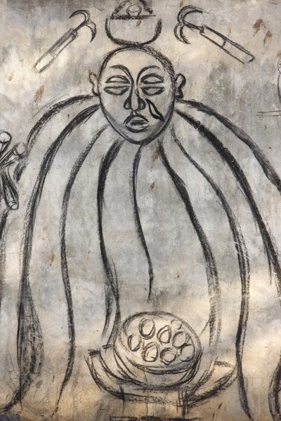 Divindade vodu, Lome, Togo de Unbekannt