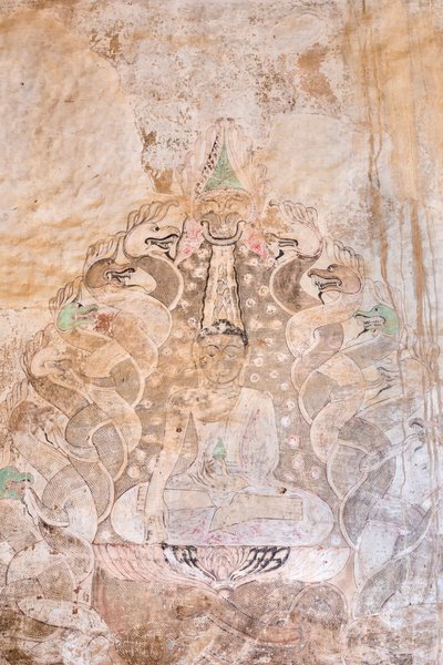 Pintura de parede, Sulamani Pahto, Bagan (foto) de Unbekannter Künstler