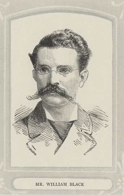 William Black (1841-1898) (litografia) de Unbekannt