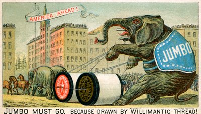 Willimantic Thread - anúncio de finais do século XIX de Unbekannter Künstler