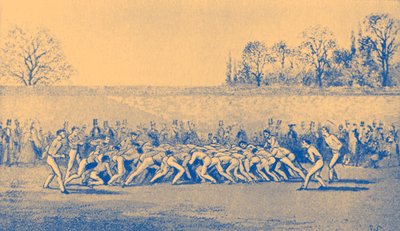 Futebol em Winchester: "Uma brasa de Unbekannter Künstler