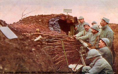 Primeira Guerra Mundial: Batalha de Verdun de Unbekannter Künstler