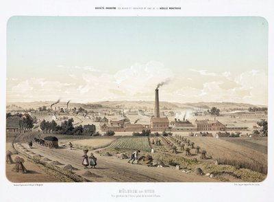 O zinco trabalha em Mulheim an der Ruhr, Alemanha de Unbekannt