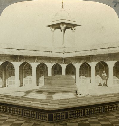 Túmulo de Akbars, Sikandara, Uttar Pradesh, Índia, c1900s. de Underwood and Underwood
