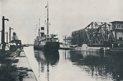 Abertura do Canal do Panamá, 1916 de Underwood and Underwood