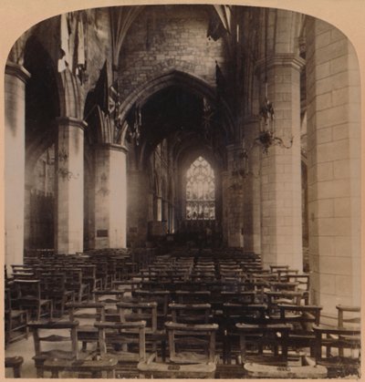 Catedral de St. Giles, Edimburgo, Escócia, 1896. de Underwood and Underwood