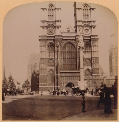 Abadia de Westminster, Londres, Inglaterra, 1896. de Underwood and Underwood