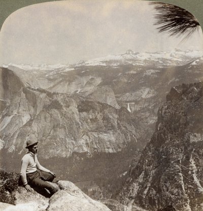 Vale de Yosemite, Califórnia, EUA, 1902 de Underwood and Underwood