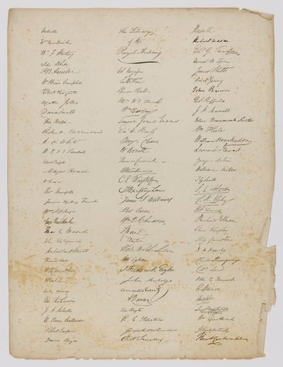 A Biblioteca da Academia Real (página do livro) de Unidentified (European)