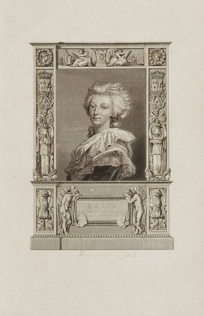 Maria Antonieta de Unidentified