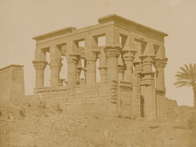 Templo, Ilha de Phylae de Unidentified