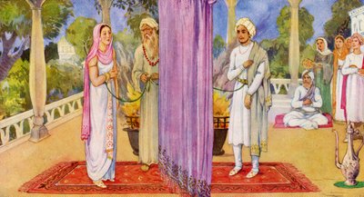 Um casamento indiano hindu, 1941 de Unknown