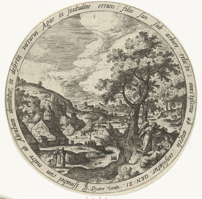 Abraão expulsa Agar e Ismael A História de Vida de Abraão (título da série) de Unknown