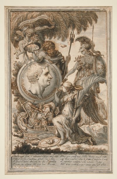 Alegoria em Honra de Antonio Vaini de Unknown