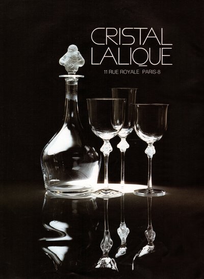 Cristal Lalique. Cristal por Lalique. de Unknown