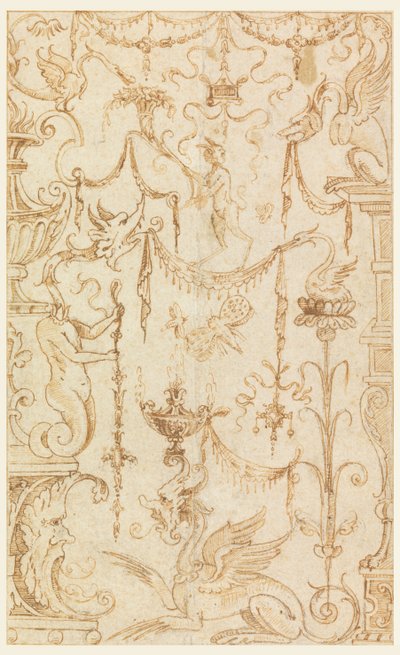 Design para decoração grotesca de Unknown