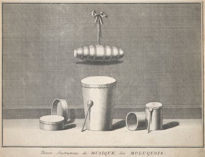Vários Instrumentos Musicais dos Molucanos de Unknown