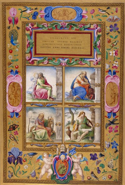 Quatro evangelistas de Unknown
