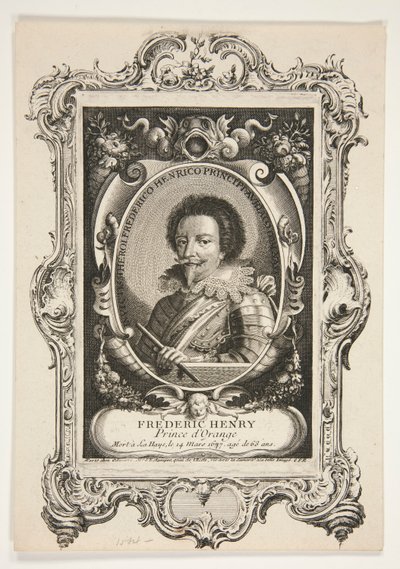 Frederic Henry, Príncipe de Orange, morreu em Haia, 14 de março de 1677, aos 63 anos de Unknown