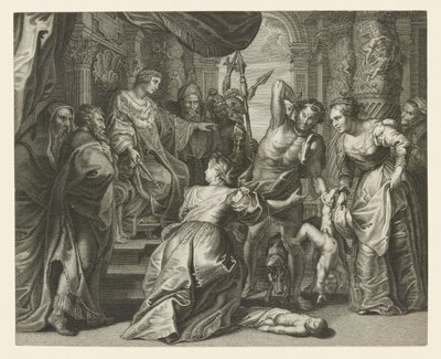Julgamento de Salomão de Unknown