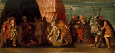 Judith recebida por Holofernes, século XVI de Unknown