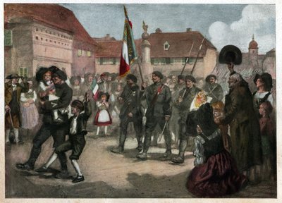 Libertação de l&39;Alsace Lorraine. Libertação da Alsácia Lorena. de Unknown