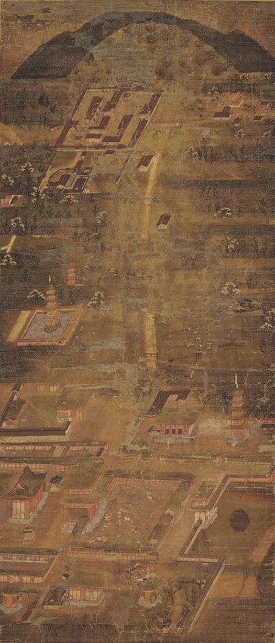 Mandala do Santuário Kasuga e do Templo Kofuku-ji de Unknown