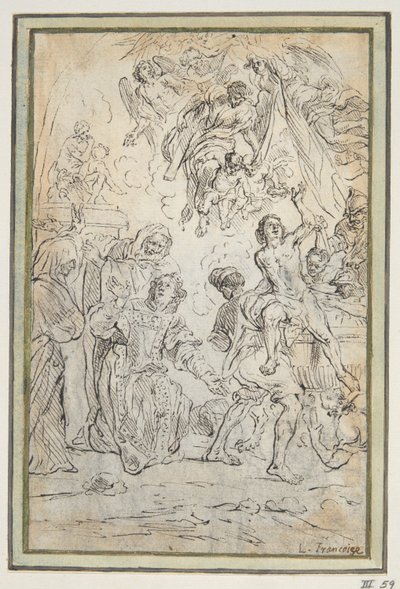 Martírio de S. João Baptista e S. Lourenço de Unknown