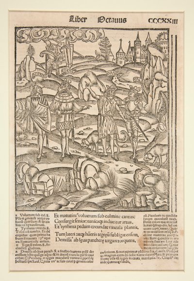 Página do Virgil de Estrasburgo, 1502 de Unknown