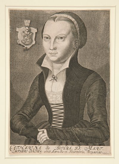 Retrato de Catharina de Bohra D: Mart de Unknown