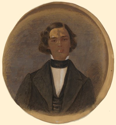 Retrato de John Pritkin Norton, M. A. 1846 (1822-1852) Professor de Química Agrícola, 1846-1852 de Unknown
