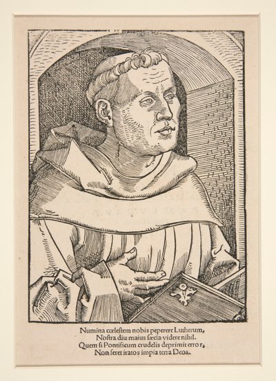 Retrato de Martinho Lutero de Unknown