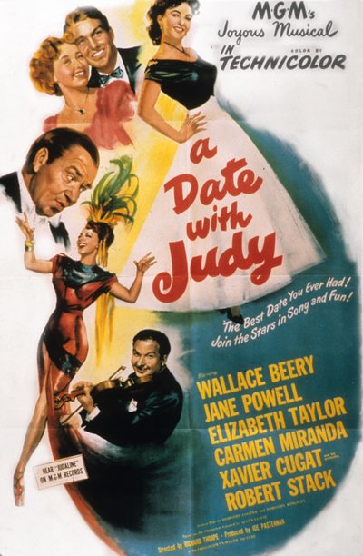 Poster para uma data com Judy, 1948 de Unknown