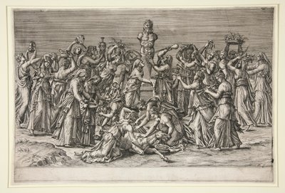 O Sacrifício a Priapus de Unknown
